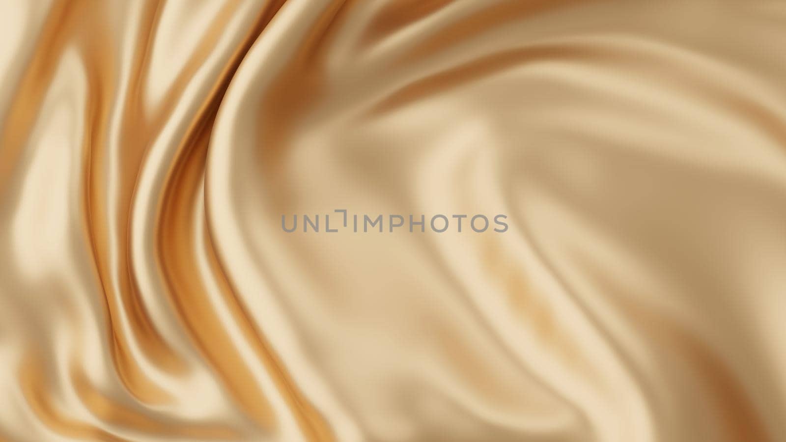 Gold luxury fabric background 3d render