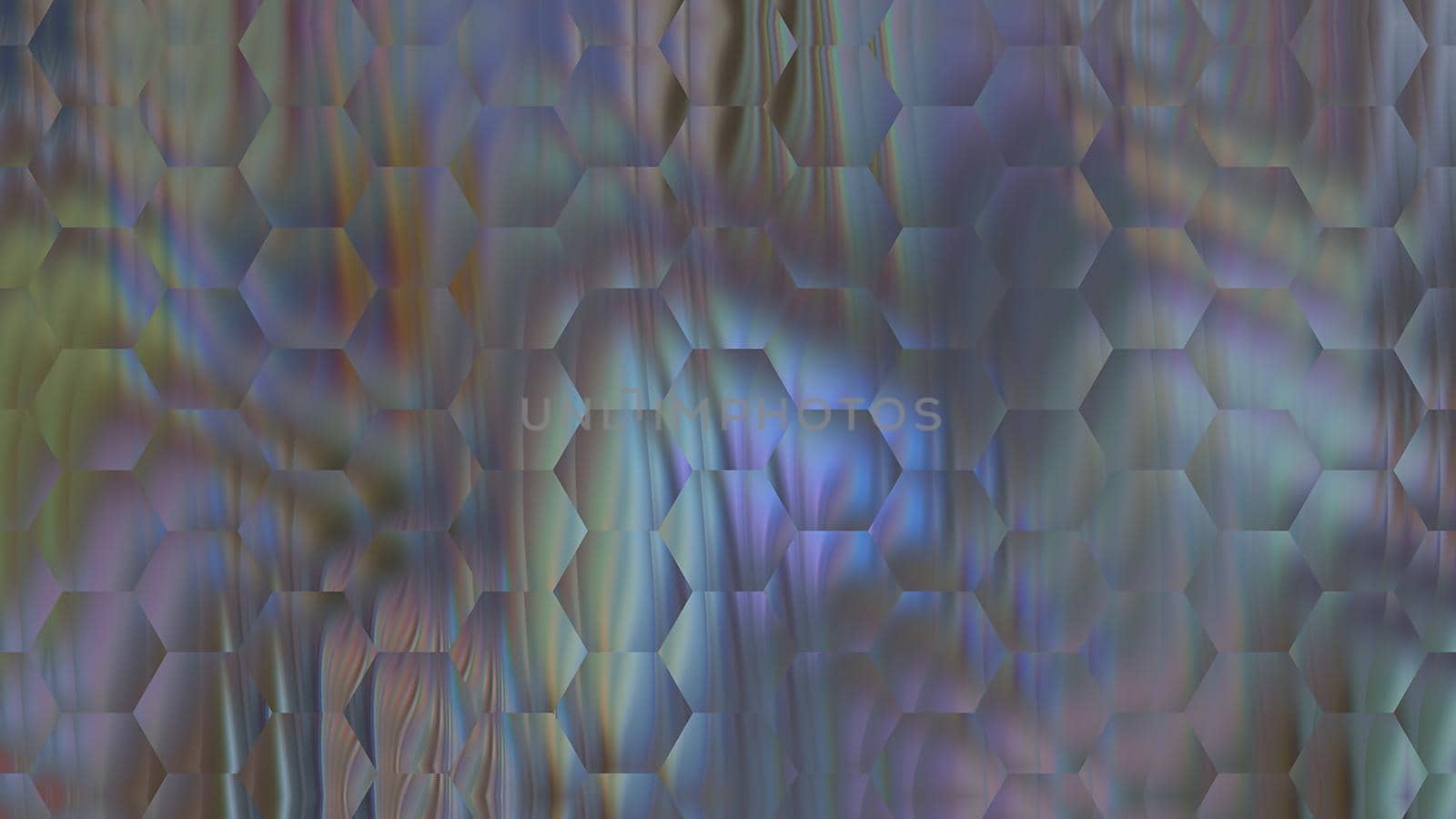 Abstract textured iridescent metallic background. by Vvicca