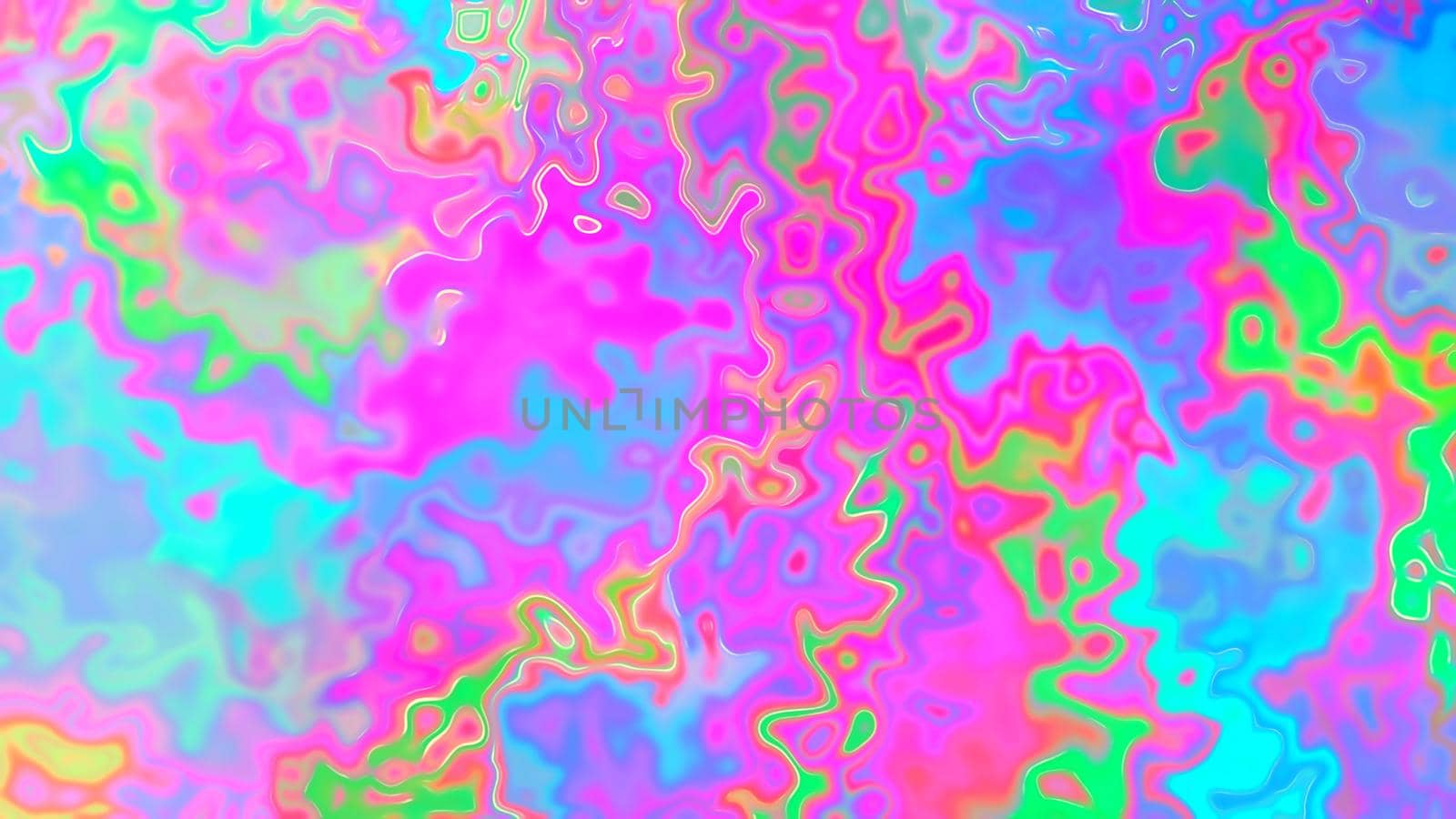 Abstract luminous multicolored liquid background. by Vvicca