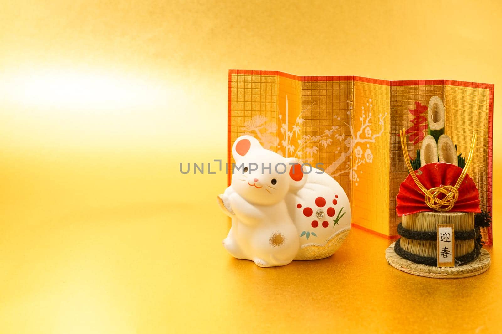 Money year calendar material (New Years card and New Year material). Shooting Location: Yokohama-city kanagawa prefecture
