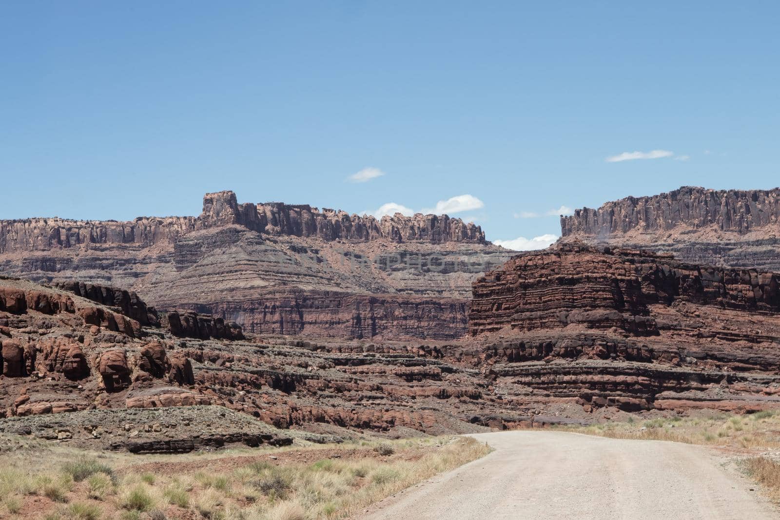Moab Desert Wilderness Canyon Drive