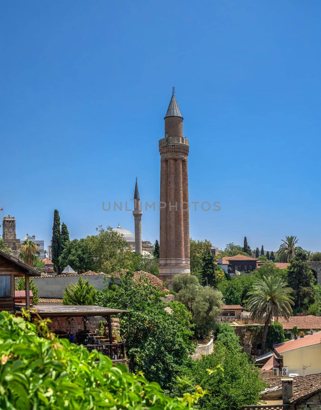 Yivli Minare Mosque in Antalya, Turkey by Multipedia