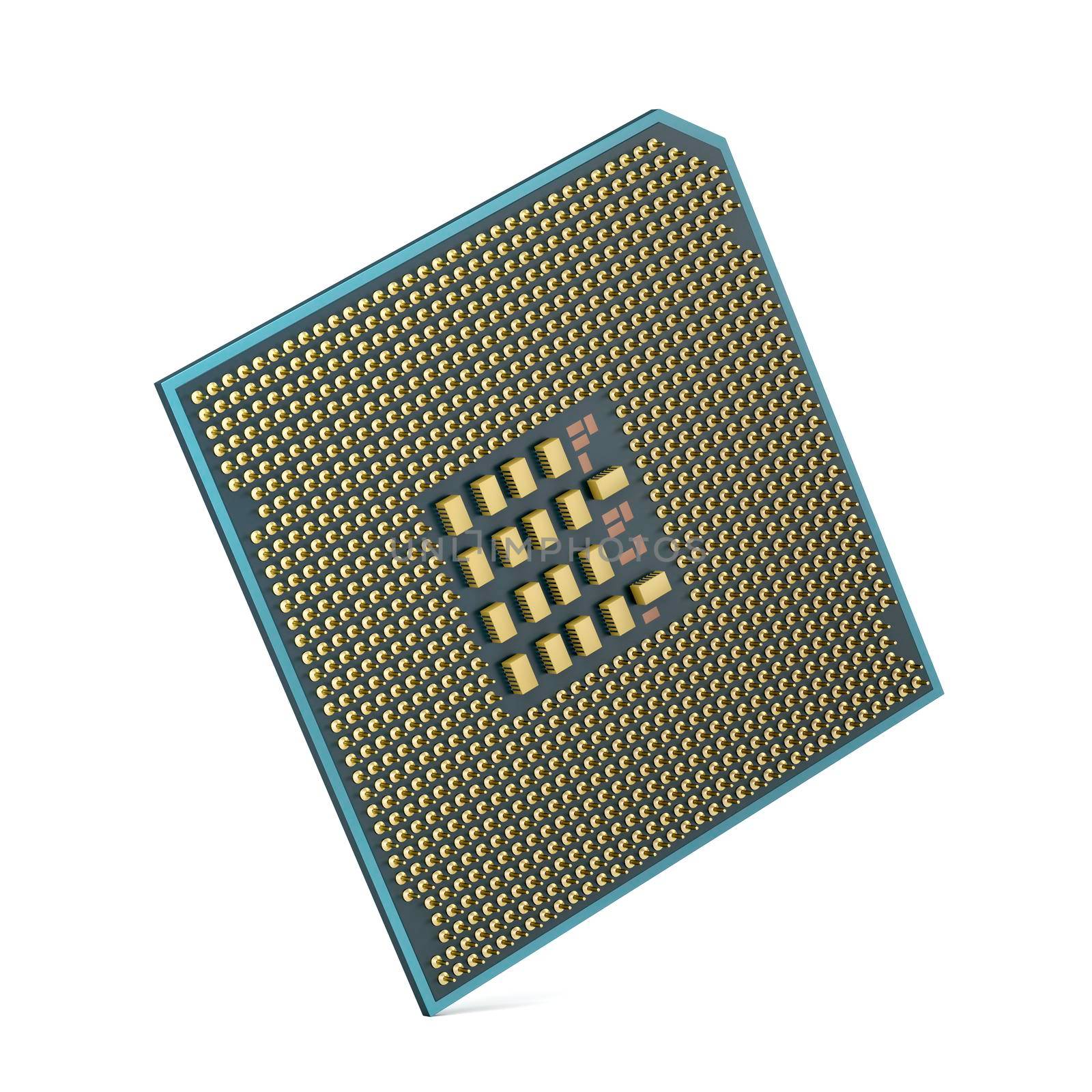 Modern computer processor by magraphics