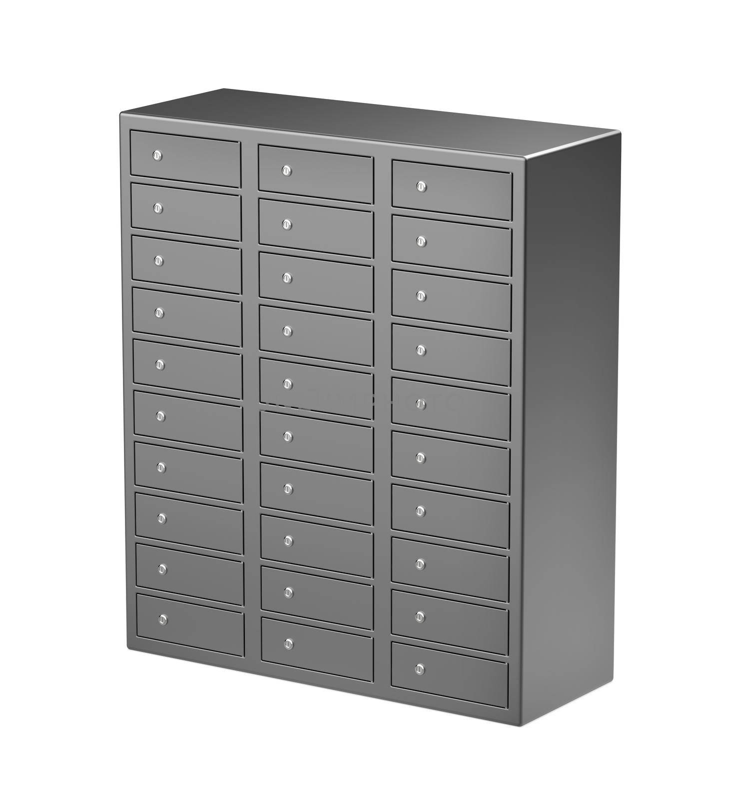 Bank safety deposit boxes by magraphics