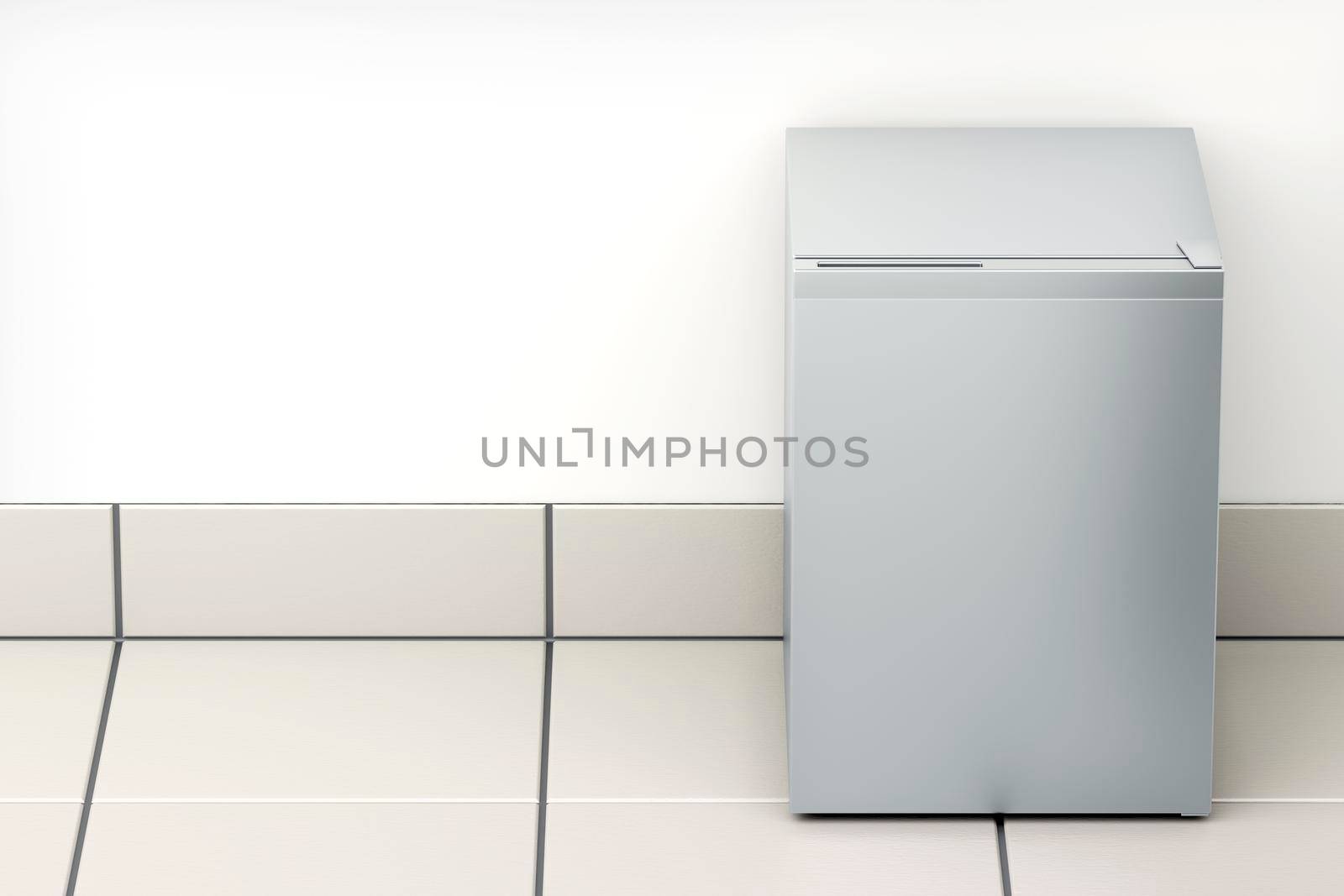 Silver small refrigerator by magraphics