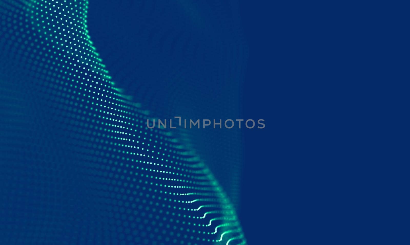 Abstract Blue Geometrical Background . Connection structure. Science background. Futuristic Technology HUD Element . onnecting dots and lines . Big data visualization Business .