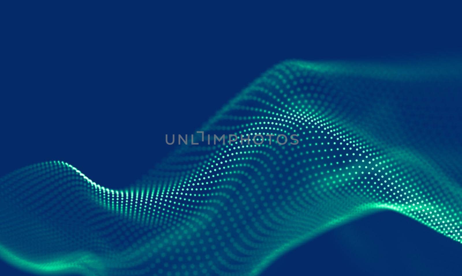 Abstract Blue Geometrical Background . Connection structure. Science background. Futuristic Technology HUD Element . onnecting dots and lines . Big data visualization Business .