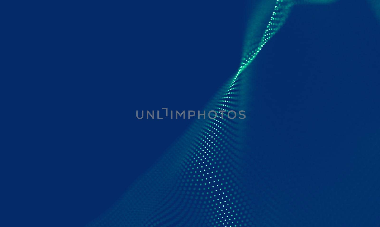 Abstract Blue Geometrical Background . Connection structure. Science background. Futuristic Technology HUD Element . onnecting dots and lines . Big data visualization Business .