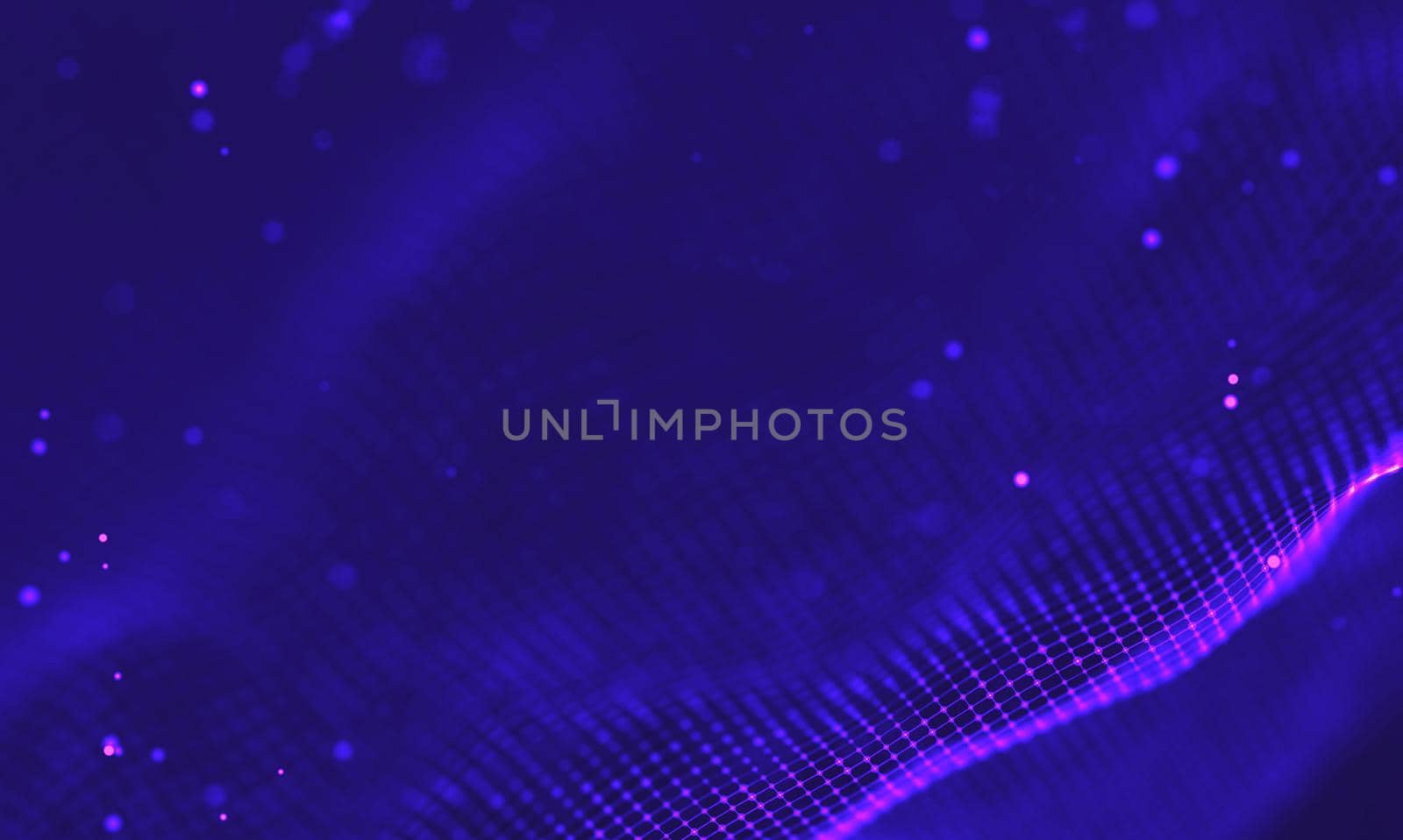 Ultra violet galaxy background. Space background illustration universe with Nebula. 2018 Purple technology background. Artificial intelligence concept by DmytroRazinkov