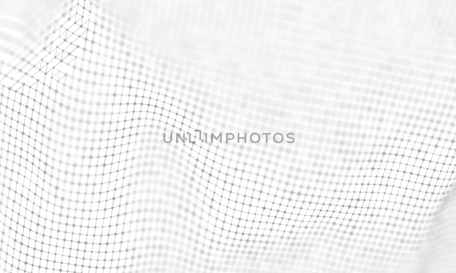 Abstract White Geometrical Background . Connection structure. Science background. Futuristic Technology HUD Element . onnecting dots and lines . Big data visualization and Business . by DmytroRazinkov