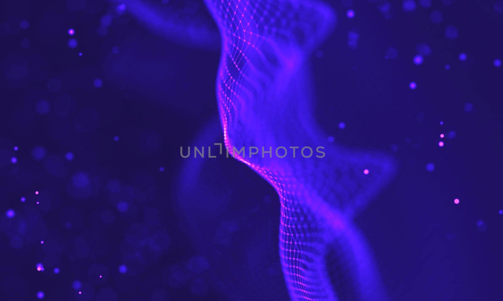 Ultra violet galaxy background. Space background illustration universe with Nebula. 2018 Purple technology background. Artificial intelligence concept by DmytroRazinkov