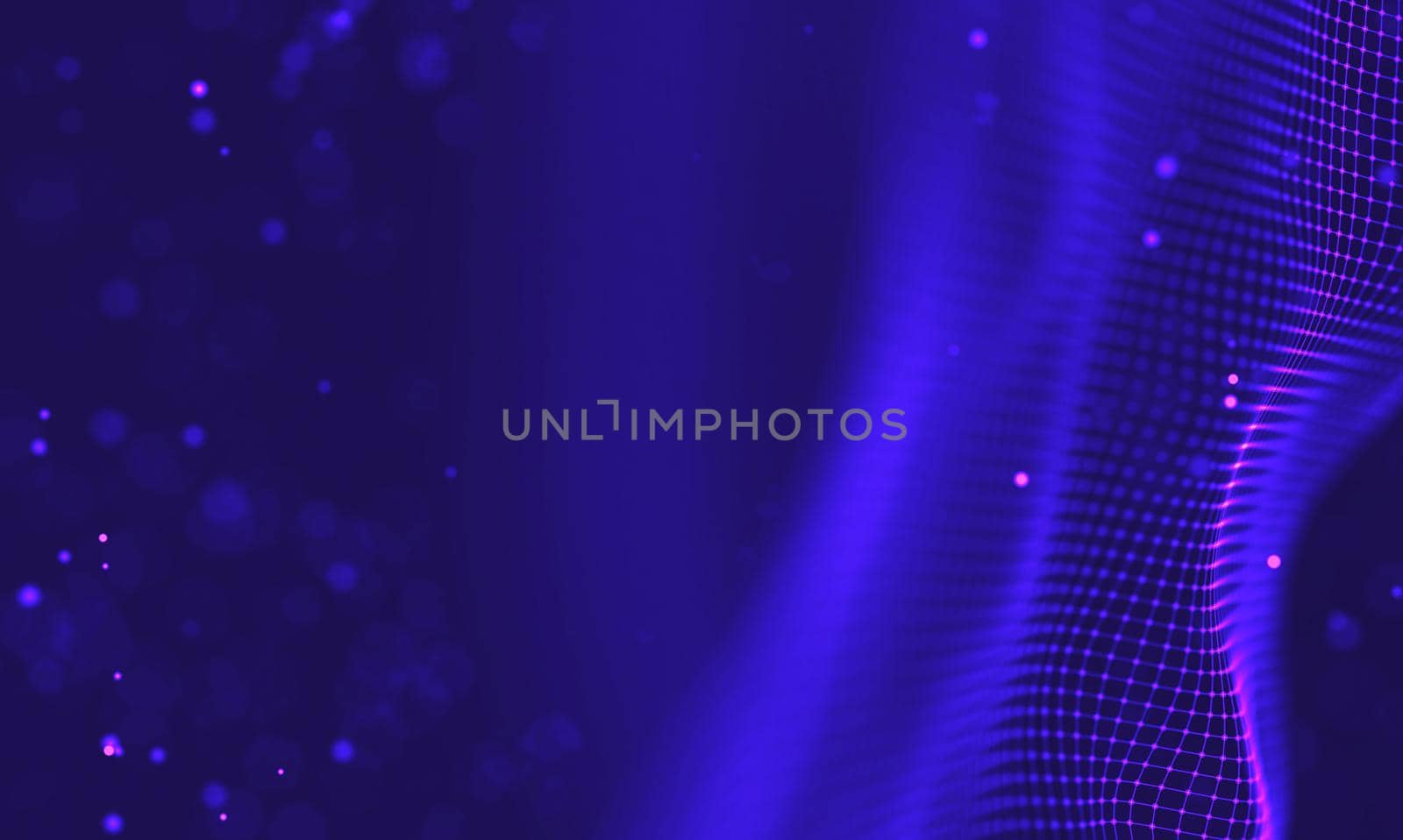 Ultra violet galaxy background. Space background illustration universe with Nebula. 2018 Purple technology background. Artificial intelligence concept by DmytroRazinkov