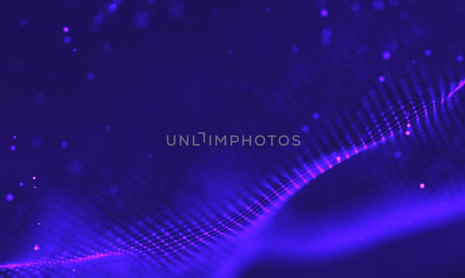 Ultra violet galaxy background. Space background illustration universe with Nebula. 2018 Purple technology background. Artificial intelligence concept by DmytroRazinkov