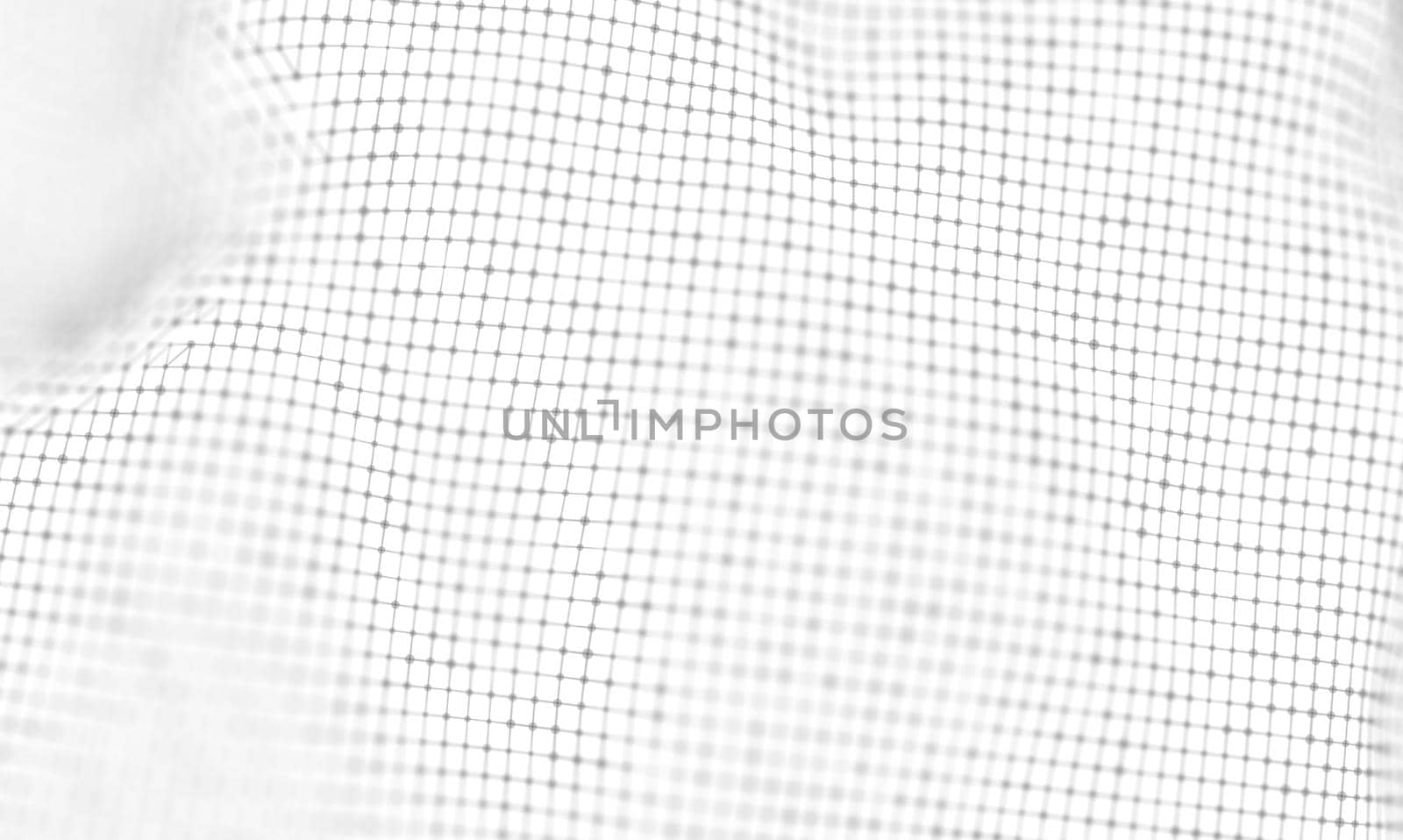 Abstract White Geometrical Background . Connection structure. Science background. Futuristic Technology HUD Element . onnecting dots and lines . Big data visualization and Business . by DmytroRazinkov