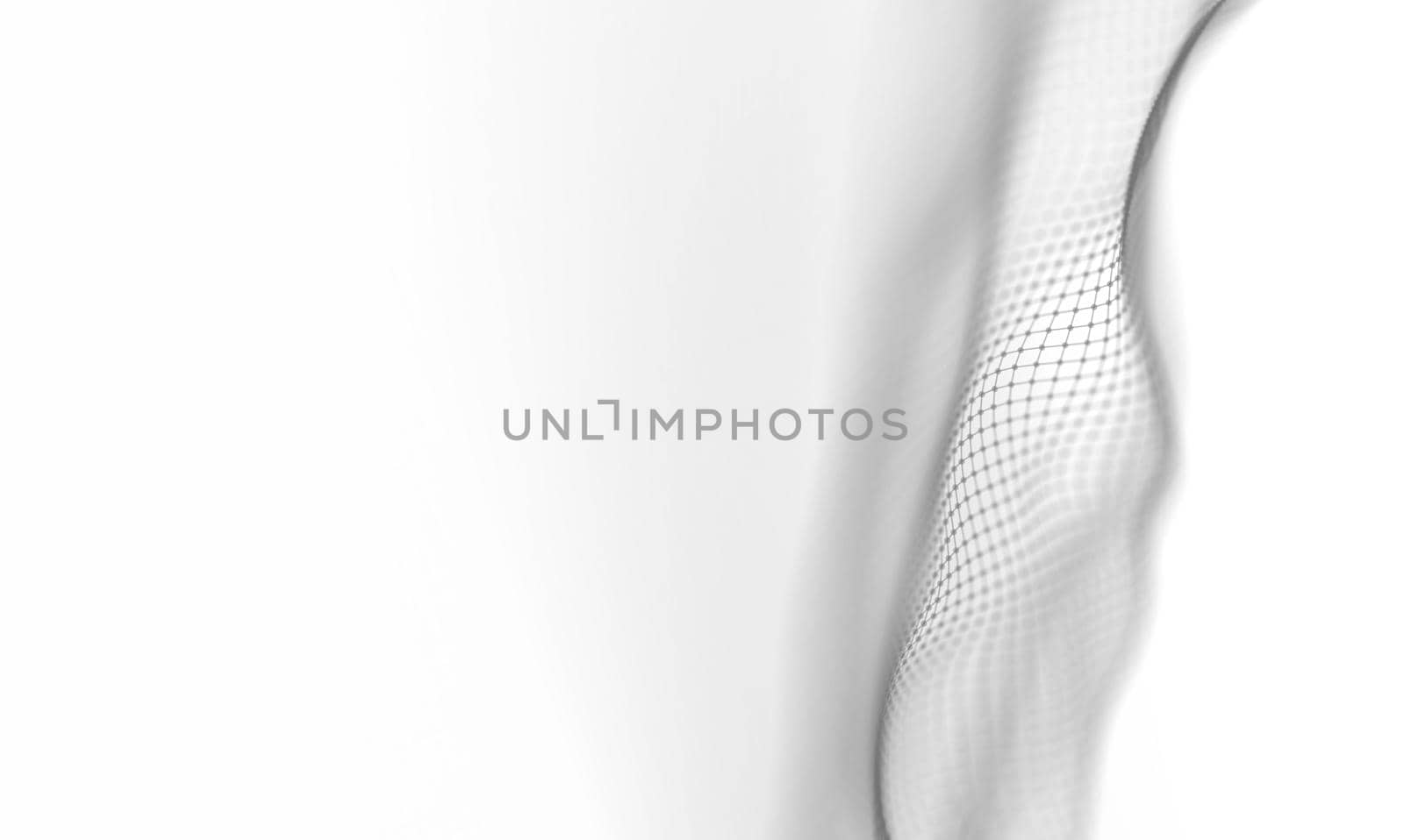 Abstract White Geometrical Background . Connection structure. Science background. Futuristic Technology HUD Element . onnecting dots and lines . Big data visualization and Business . by DmytroRazinkov