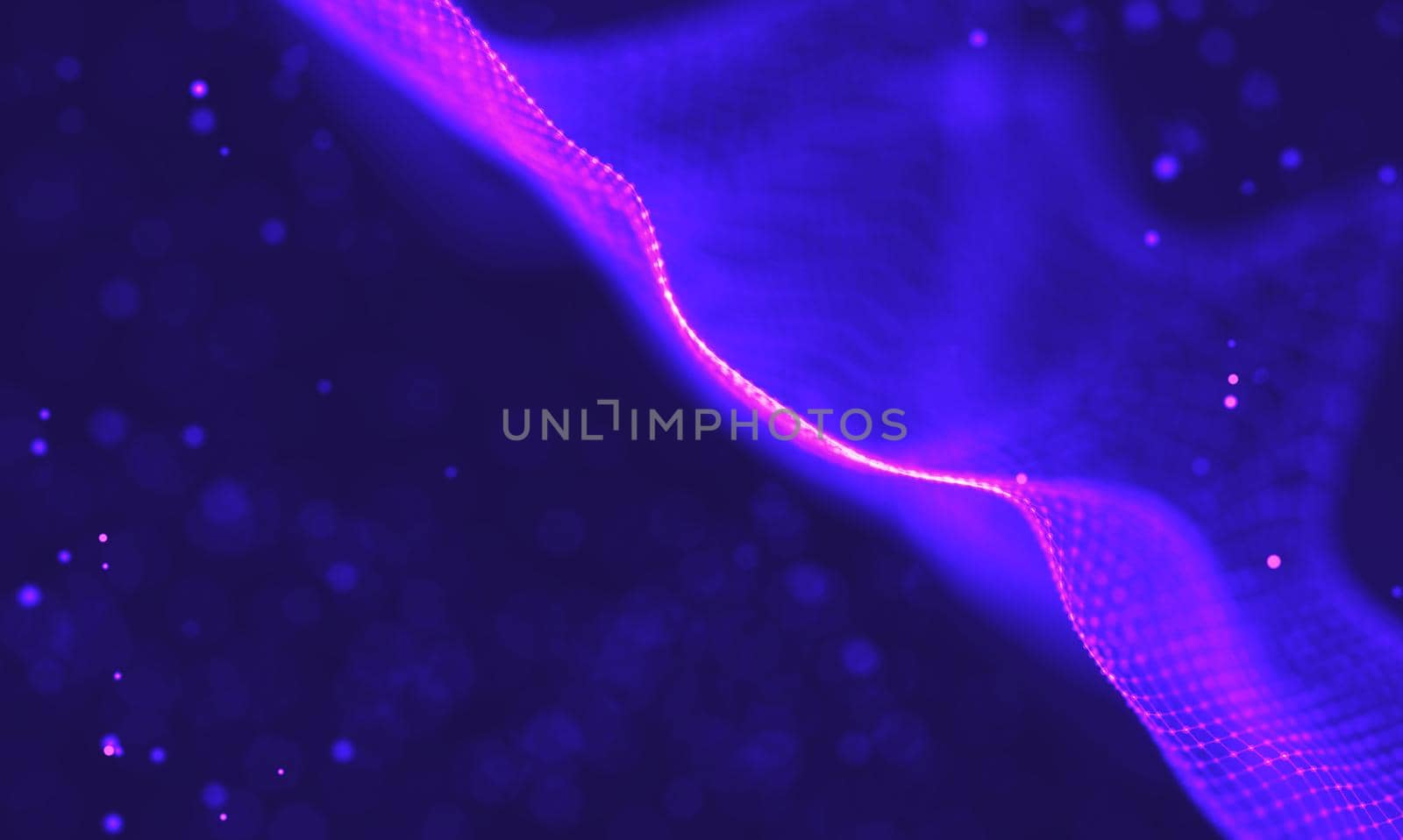 Ultra violet galaxy background. Space background illustration universe with Nebula. 2018 Purple technology background. Artificial intelligence concept by DmytroRazinkov