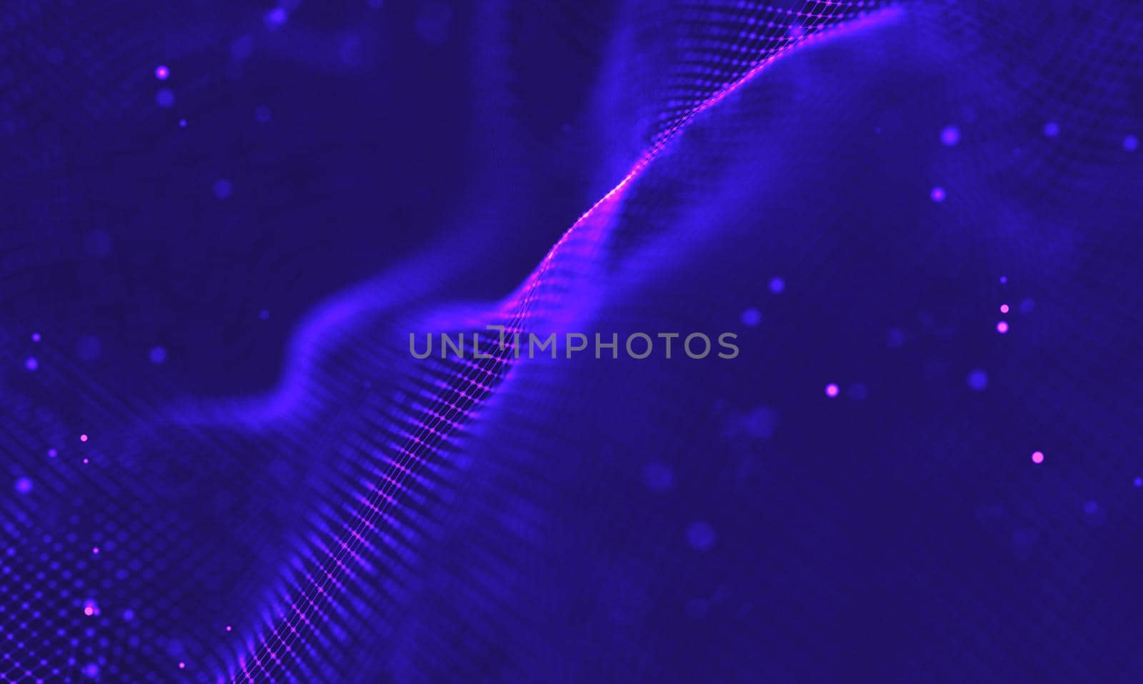 Ultra violet galaxy background. Space background illustration universe with Nebula. 2018 Purple technology background. Artificial intelligence concept by DmytroRazinkov