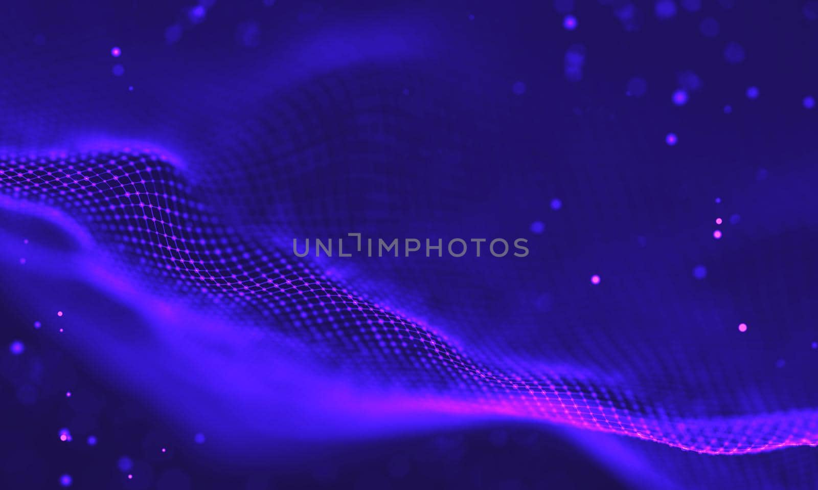 Ultra violet galaxy background. Space background illustration universe with Nebula. 2018 Purple technology background. Artificial intelligence concept by DmytroRazinkov