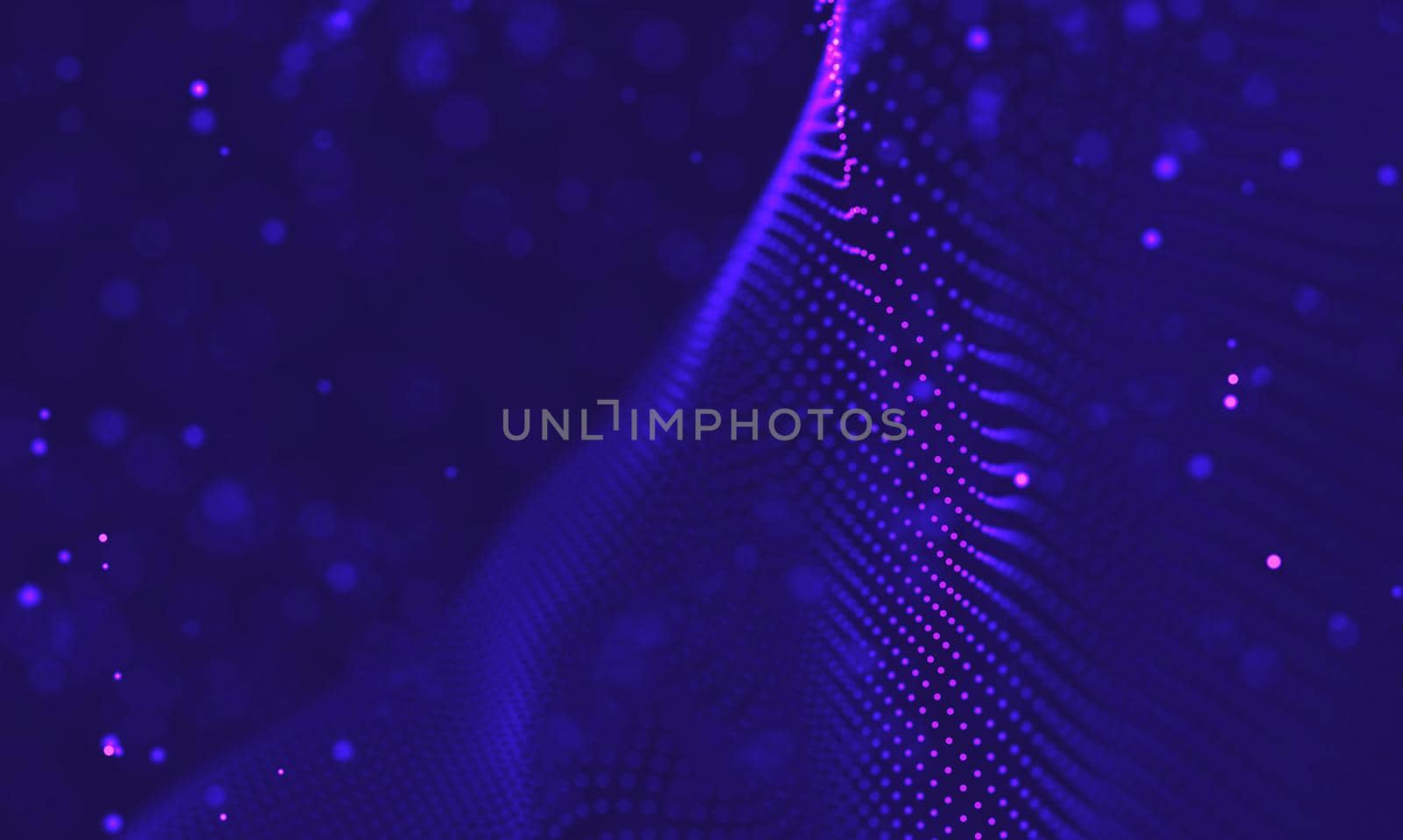 Ultra violet galaxy background. Space background illustration universe with Nebula. 2018 Purple technology background. Artificial intelligence concept by DmytroRazinkov