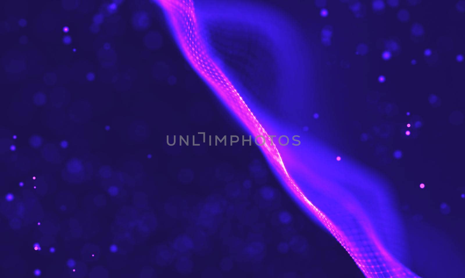 Ultra violet galaxy background. Space background illustration universe with Nebula. 2018 Purple technology background. Artificial intelligence concept by DmytroRazinkov