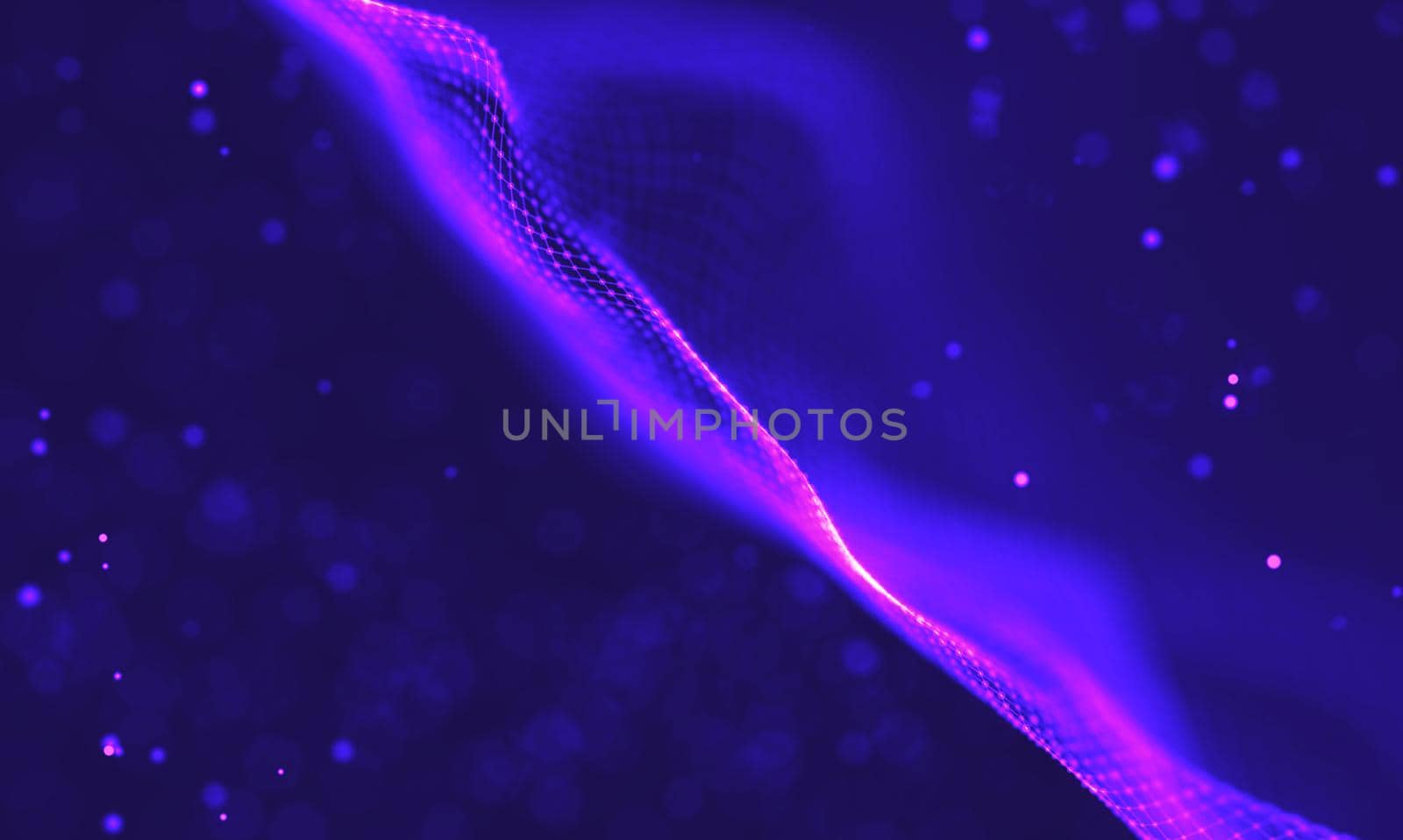 Ultra violet galaxy background. Space background illustration universe with Nebula. 2018 Purple technology background. Artificial intelligence concept by DmytroRazinkov