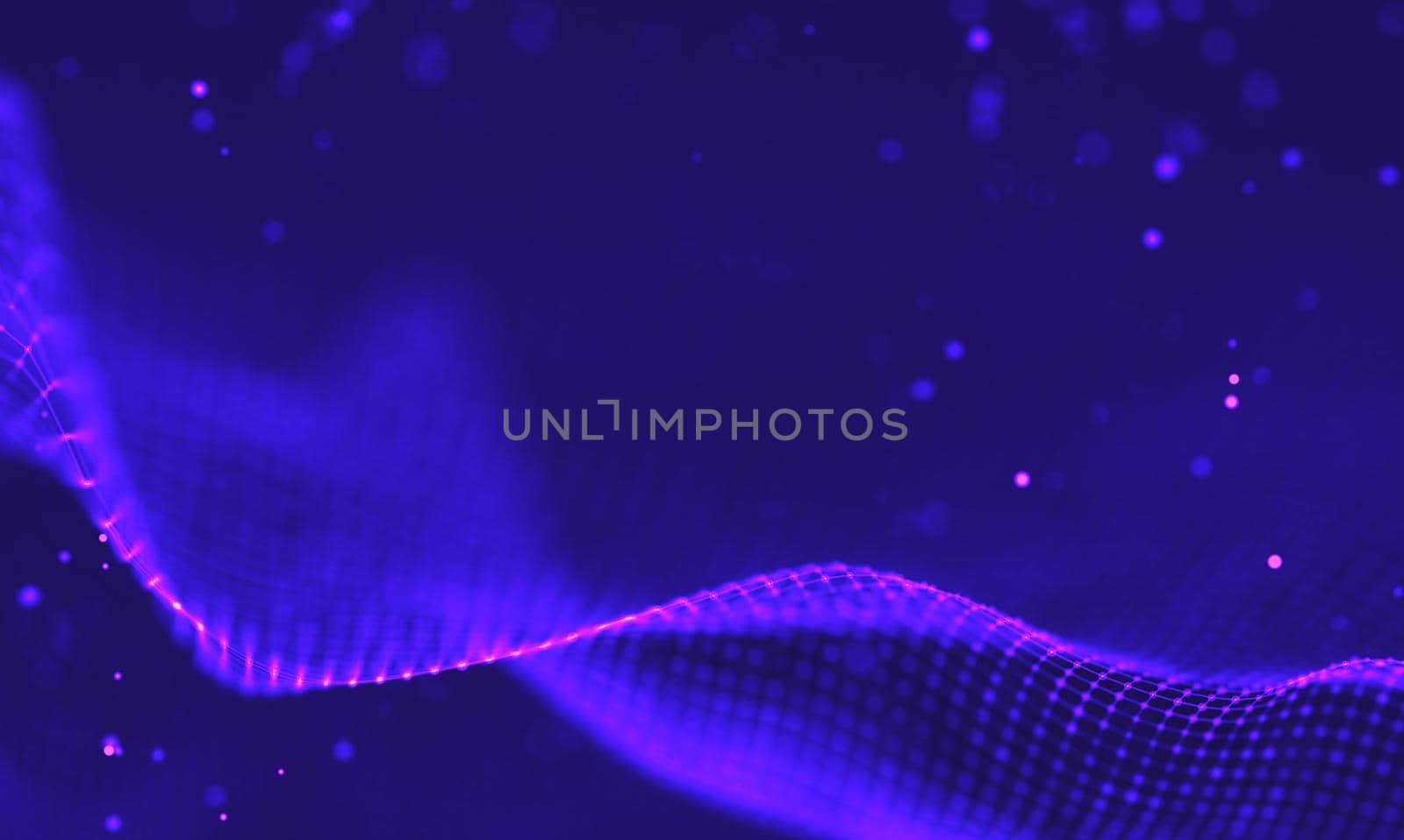 Ultra violet galaxy background. Space background illustration universe with Nebula. 2018 Purple technology background. Artificial intelligence concept by DmytroRazinkov