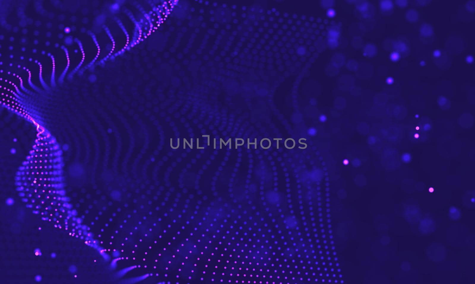 Ultra violet galaxy background. Space background illustration universe with Nebula. 2018 Purple technology background. Artificial intelligence concept by DmytroRazinkov