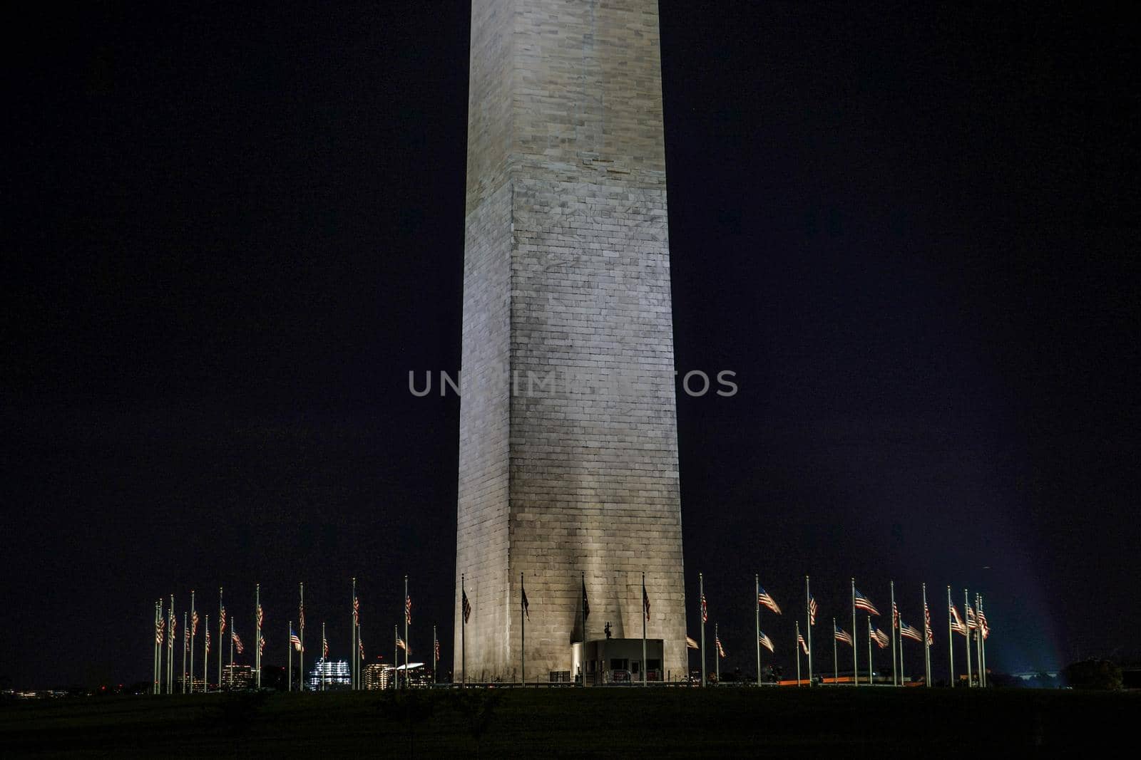 Washington Memorial Tower Image. Shooting Location: Washington DC