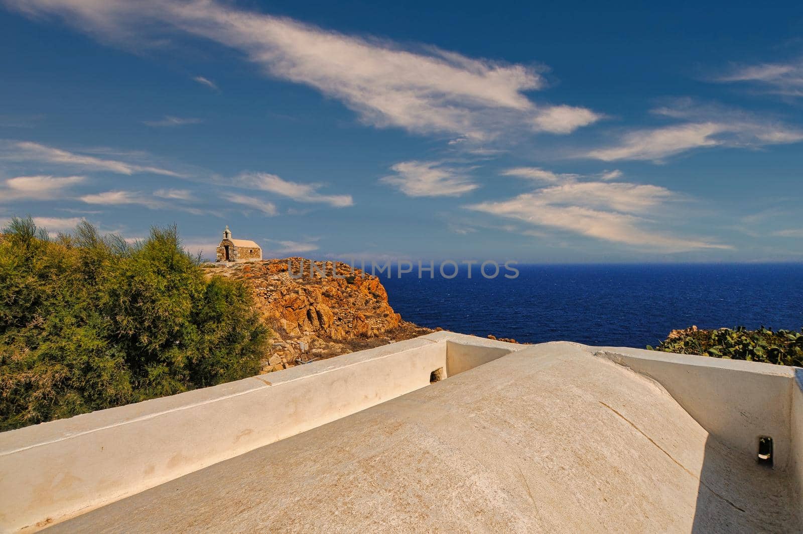 Cycladic island of Anafi, with beautiful beaches, pefrect for vacation