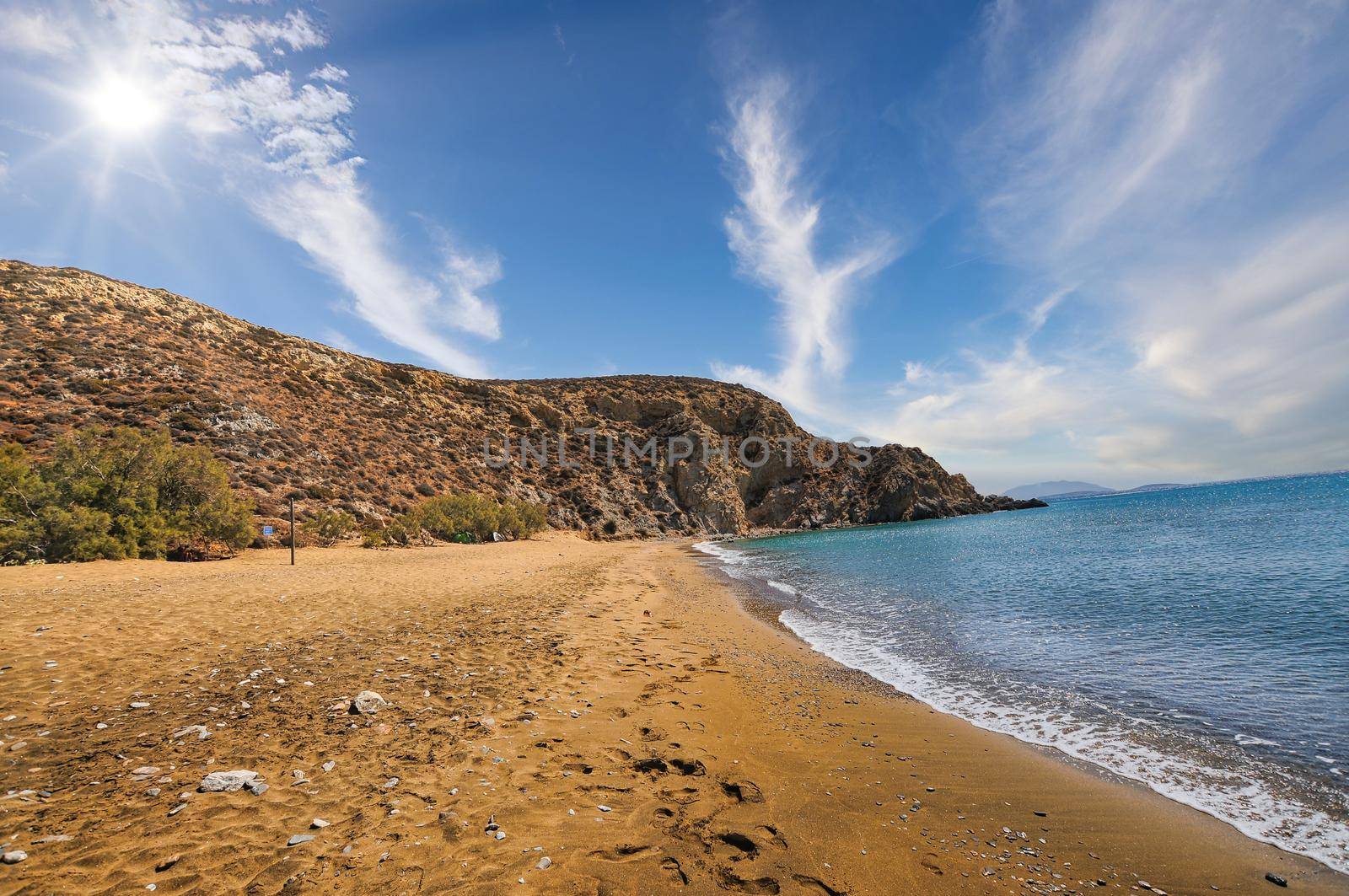 Klisidi beach in Anafi island of Greece by feelmytravel