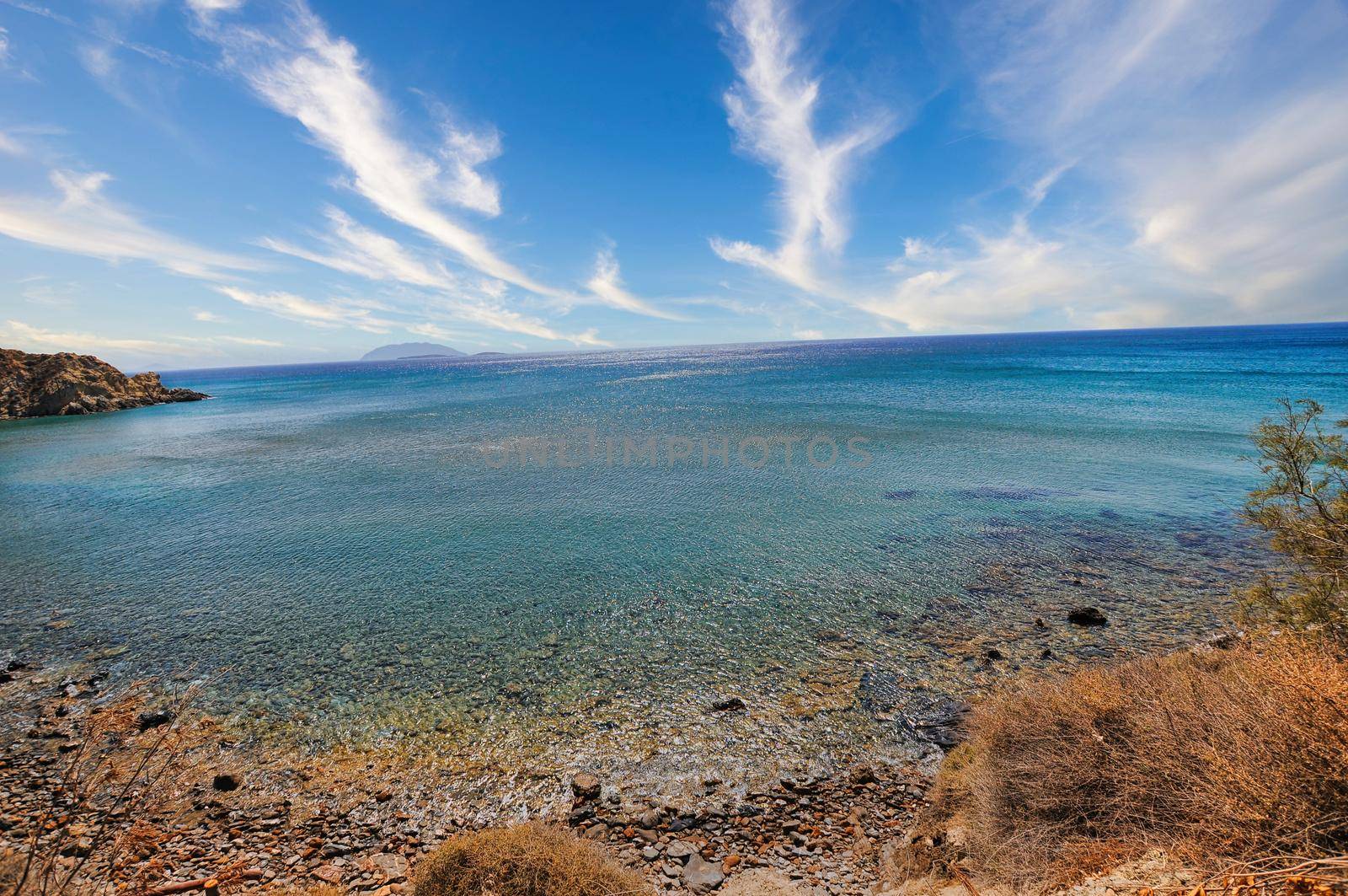 Klisidi beach in Anafi island of Greece by feelmytravel