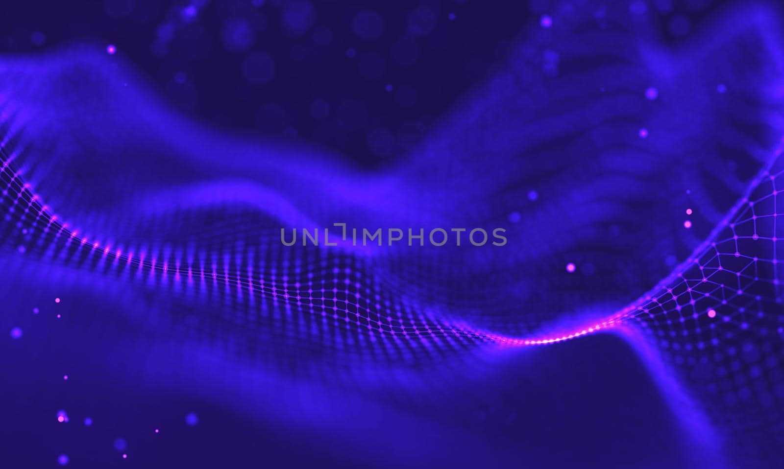 Ultra violet galaxy background. Space background illustration universe with Nebula. 2018 Purple technology background. Artificial intelligence concept by DmytroRazinkov