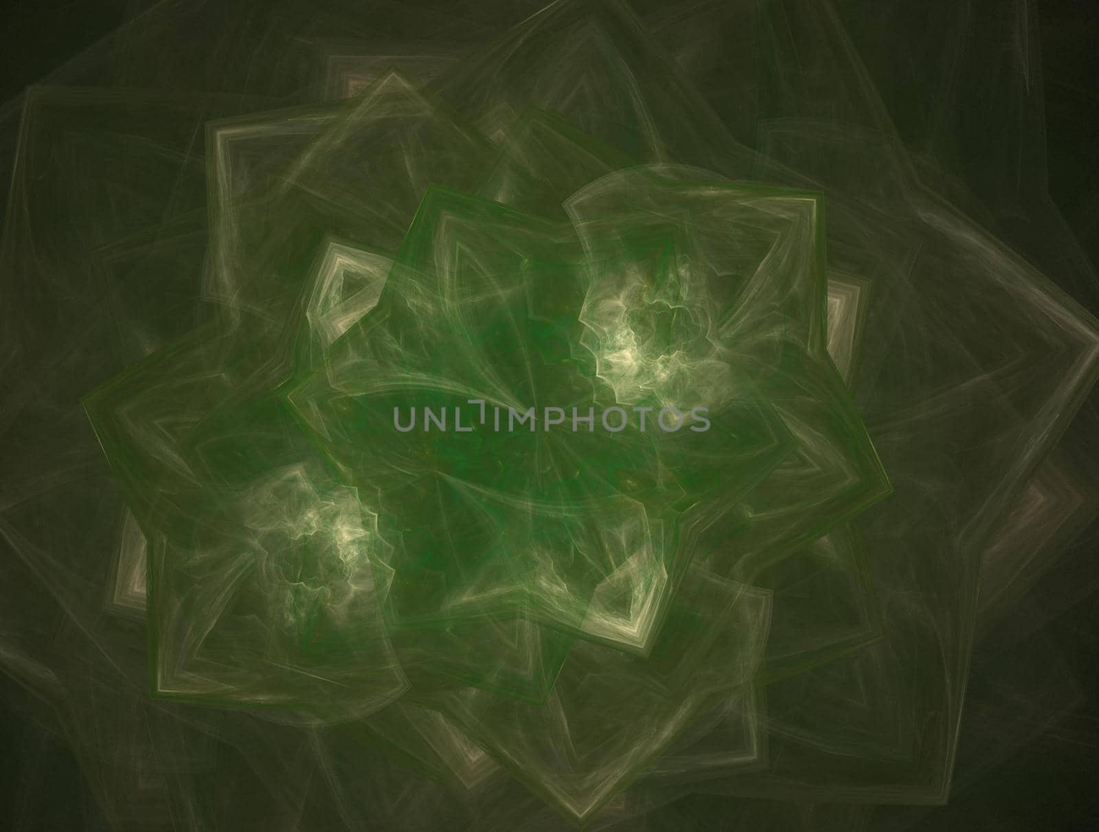 Imaginatory lush fractal texture image abstract background