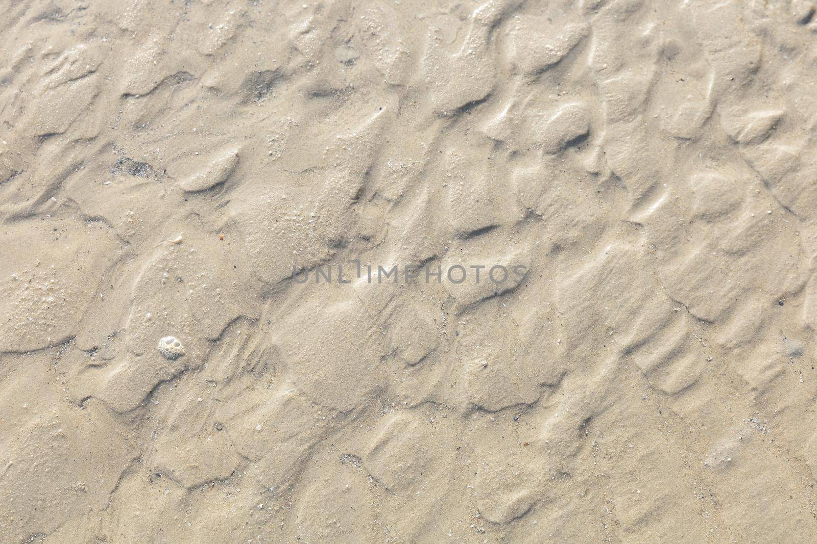 Close up sand on beach, use for holiday or vacation advertising
