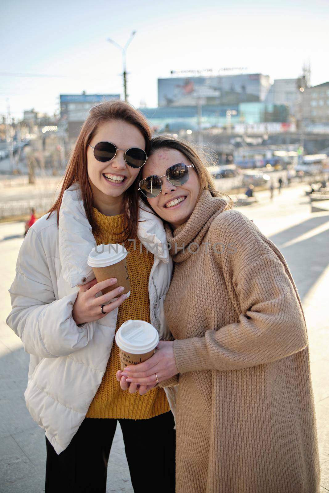 LGBT Lesbian Couple Moments Happiness Concept drink coffee