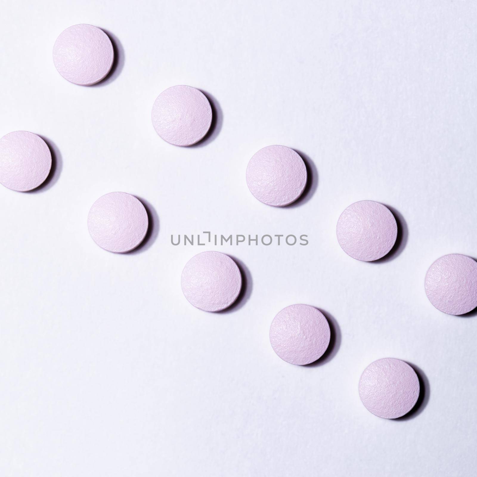 close up. packaging of tablets on a light background. photo with a copy-space.