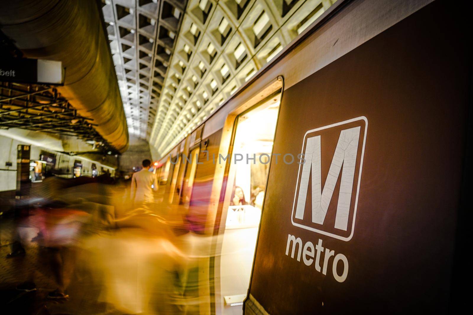 Washington DC Subway. Shooting Location: Washington DC