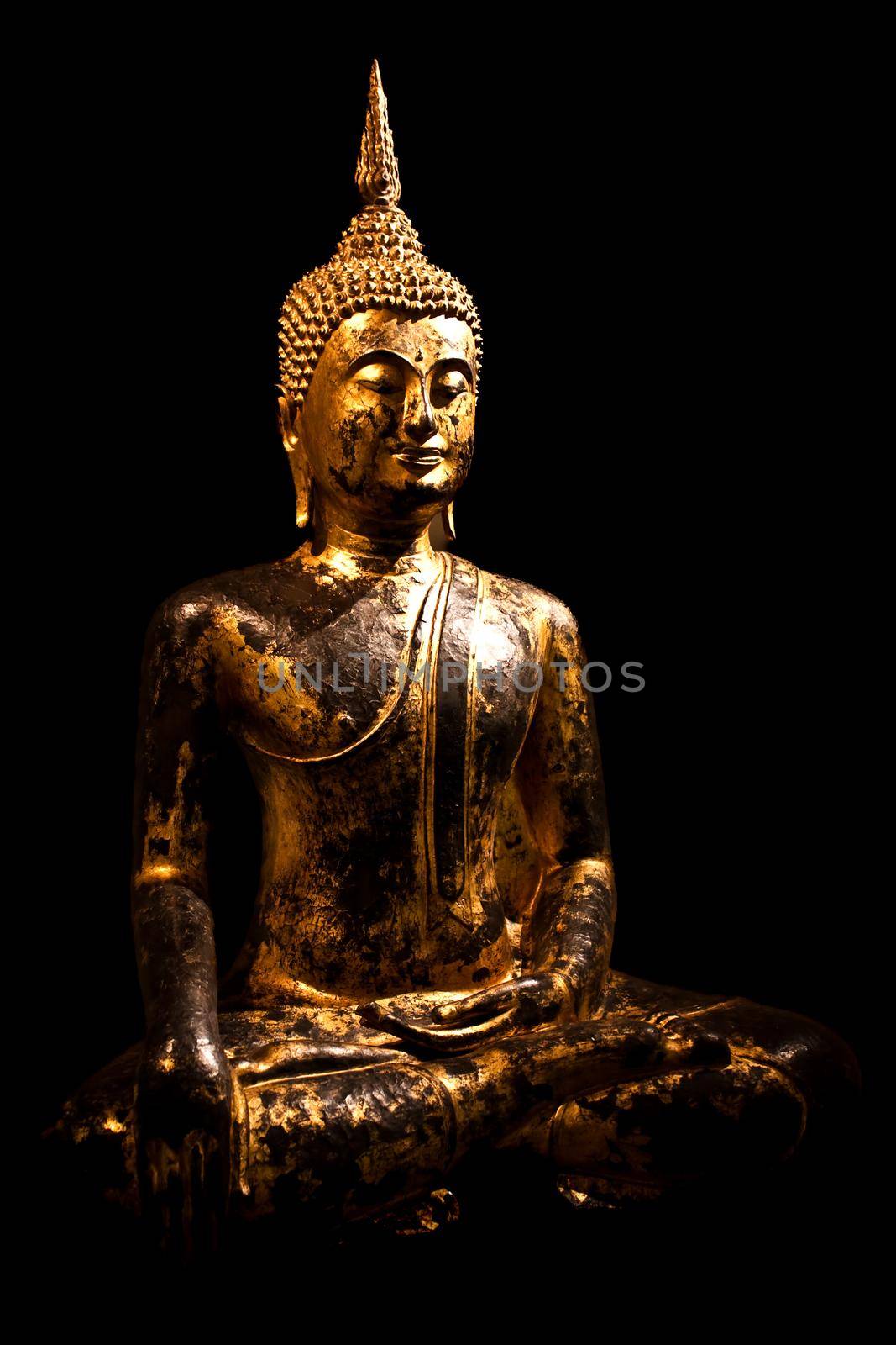 Sitting Bodhisattva in meditation, 2nd century A.C. by Perseomedusa