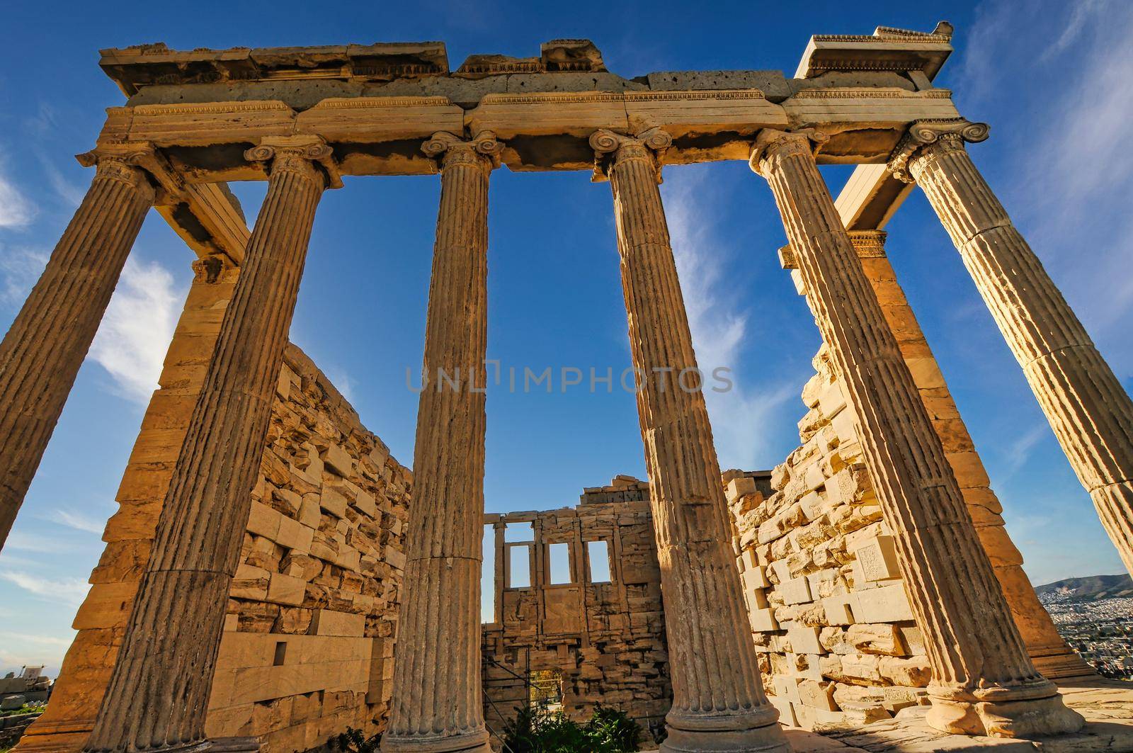 Erechtheion temple in Acropolis of Athens by feelmytravel