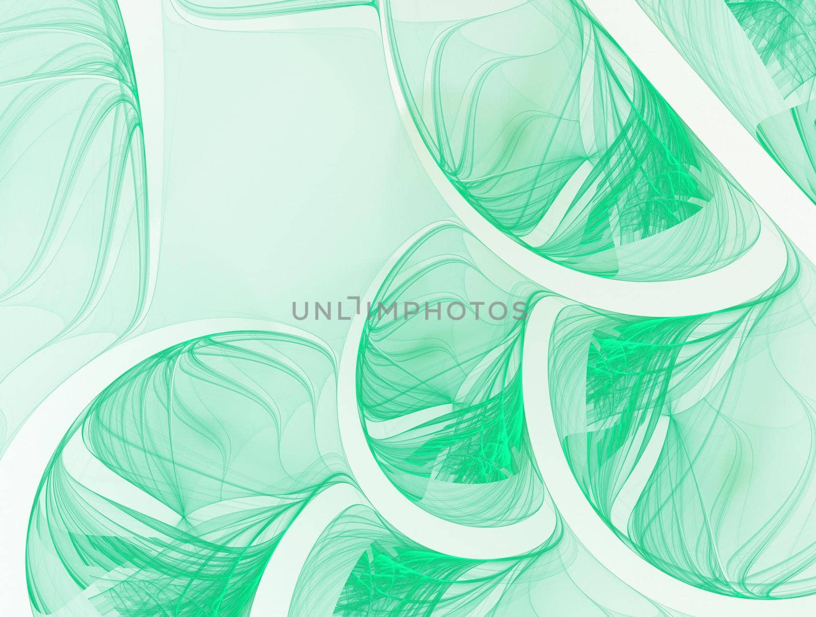 Imaginatory lush fractal texture image abstract background