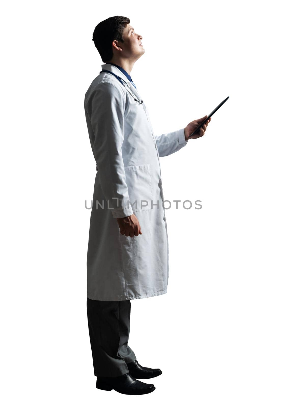 doctor with a tablet computer by adam121