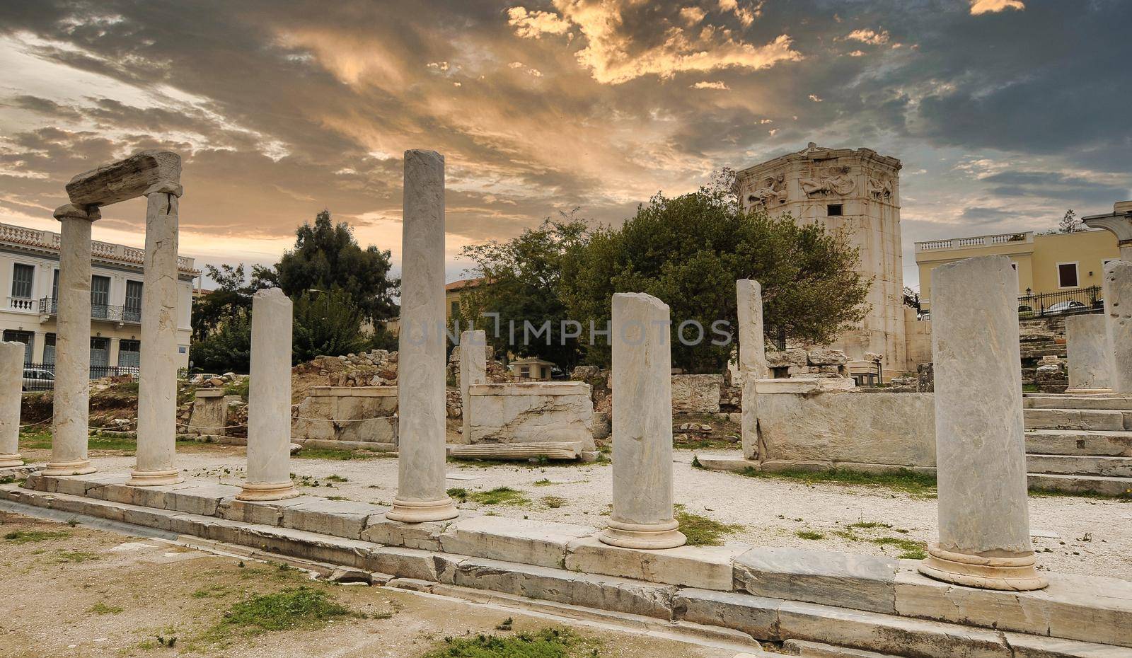 Roman Agora in Athens of Greece by feelmytravel