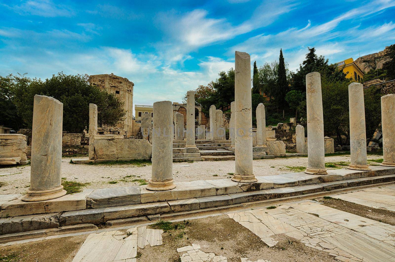 Roman Agora in Athens of Greece
