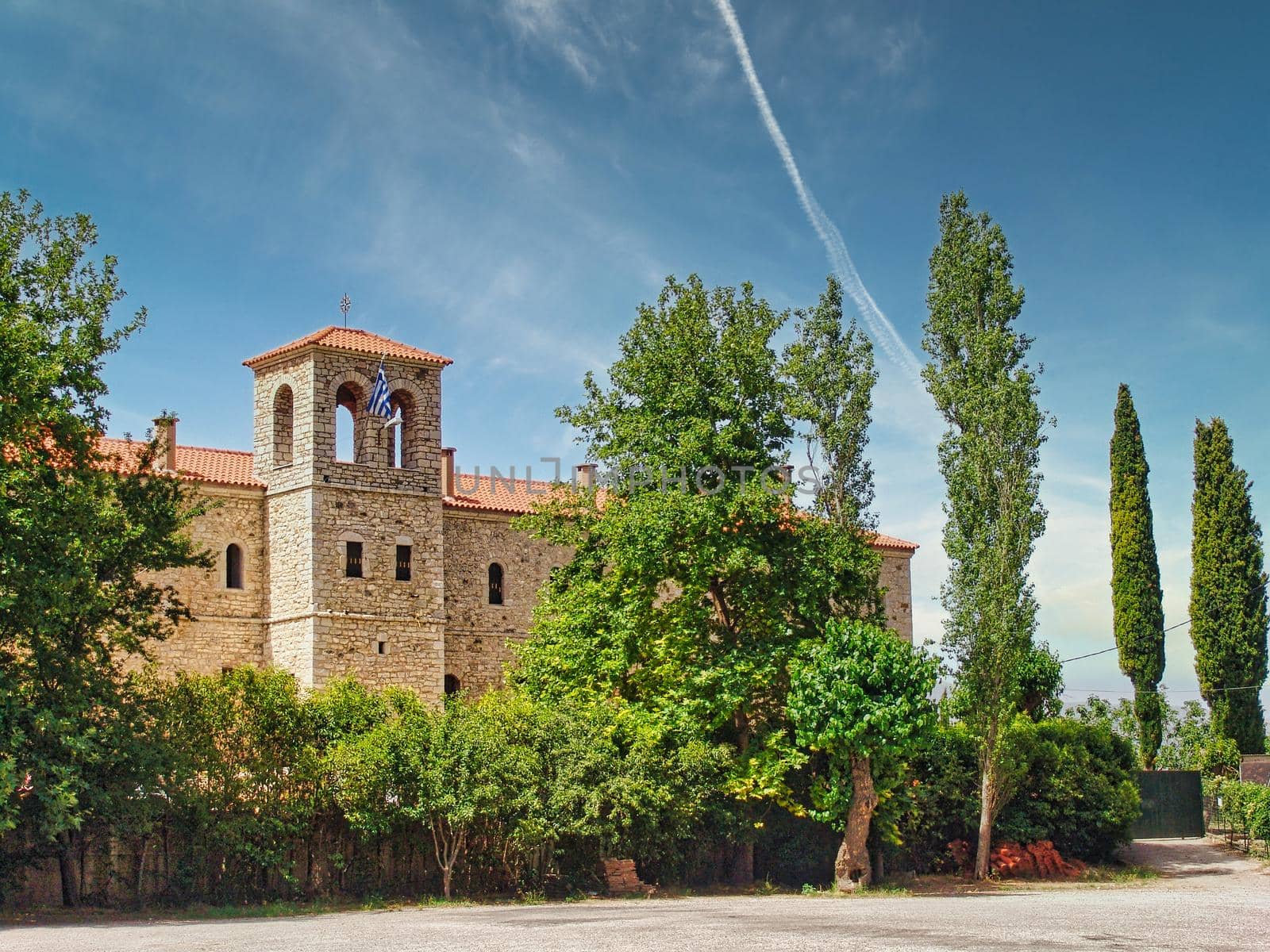 Church on Kalavryta city, Greece by feelmytravel