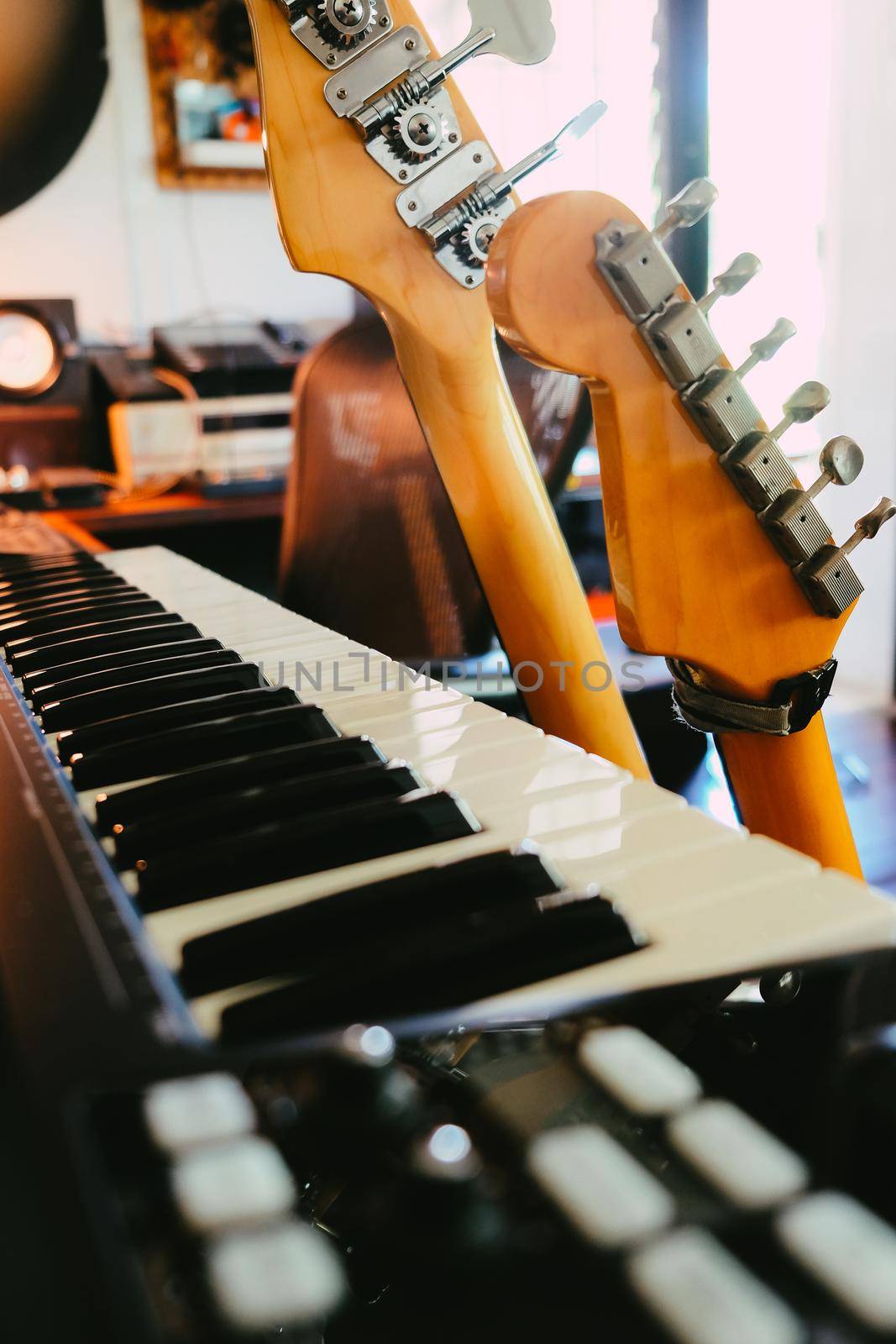 Guitar and studio equipment by ponsulak