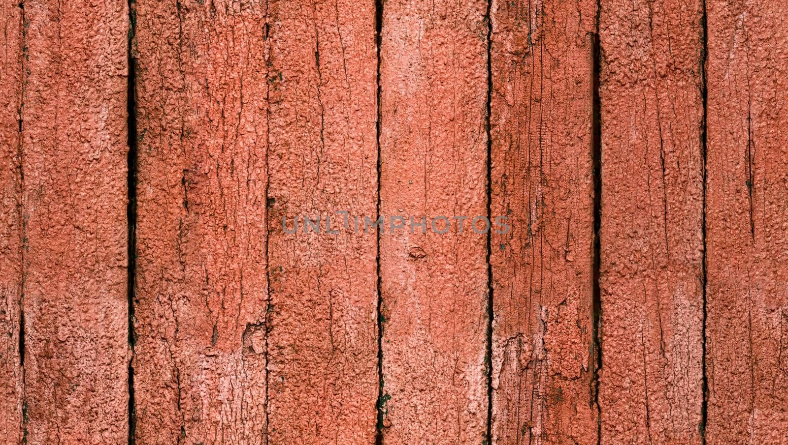 Seamless orange painted old wooden boards texture by z1b
