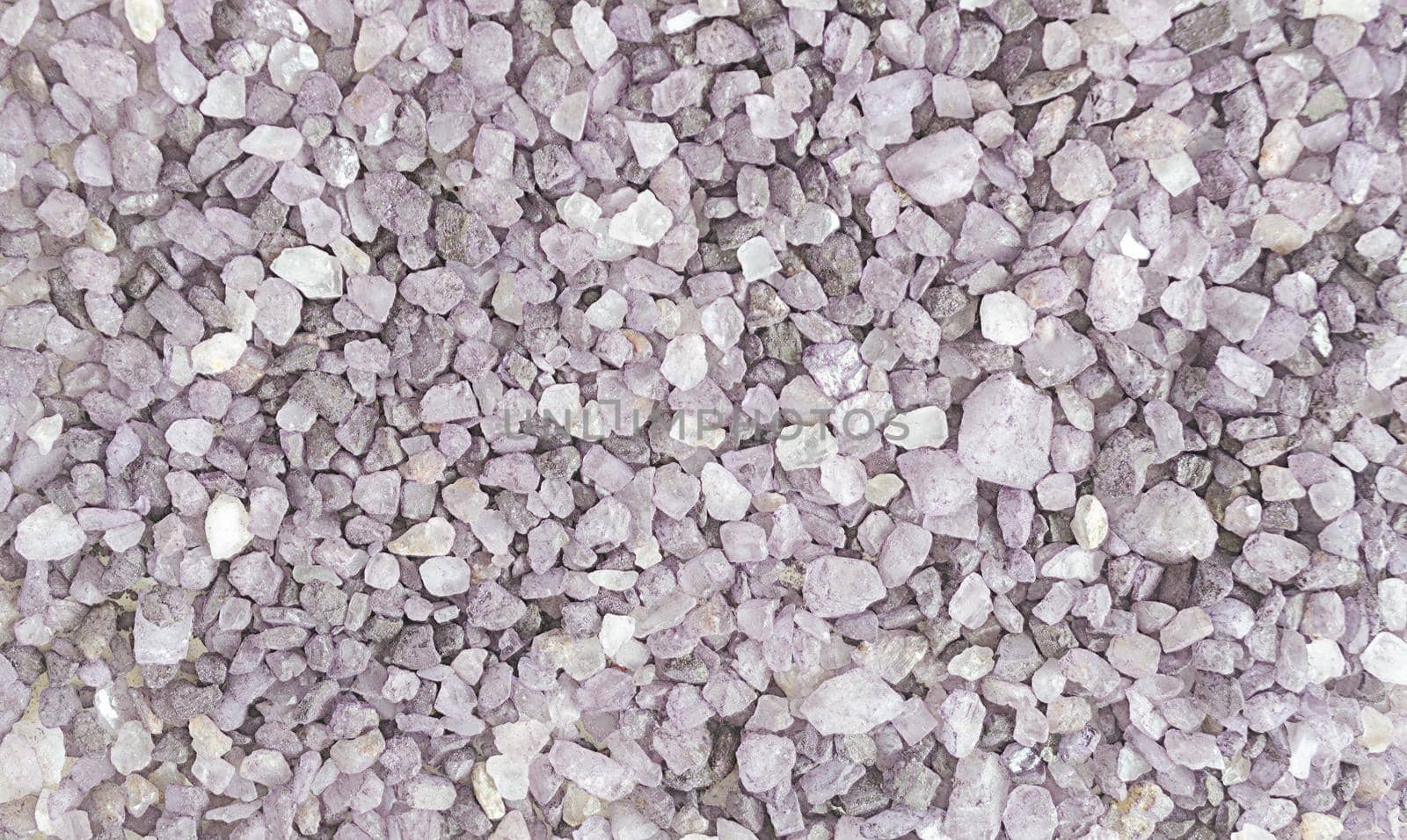 Natural bath salt background with lavender. Lavender salt background.