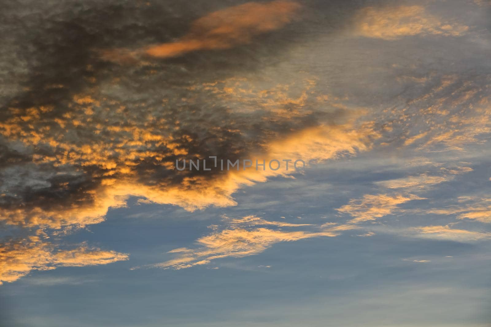 Altocumulus Clouds in morning