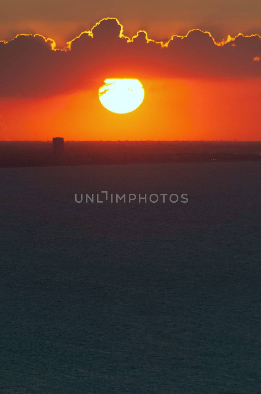 san bartolo park fantastic sunset landscape TO RIVIERA DI RIMINI by massimocampanari