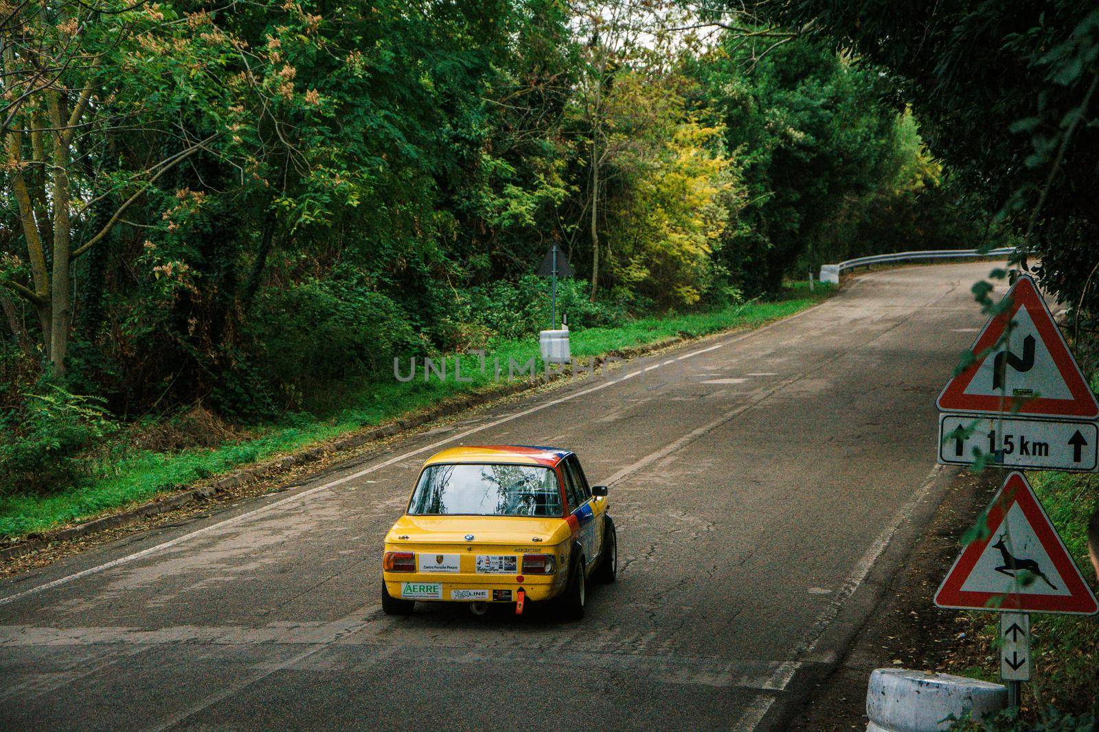 BMW 2002 on an old racing car ifor rally by massimocampanari